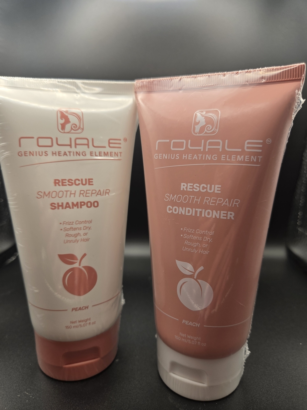 Rescue Smooth Repair Peach Shampoo - Peach